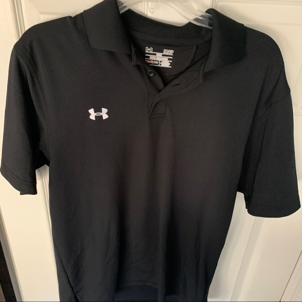 Mens Under Amour Golf Shirt Small